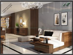 Thiết kế nội thất nhà hiện đại - Nội thất Anh Vũ