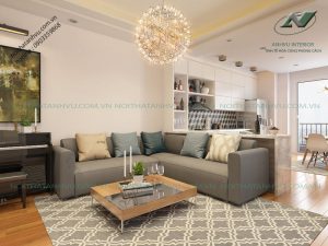 Mẫu thiết kế nội thất chung cư đẹp tại Park Hill - Nội thất Anh Vũ