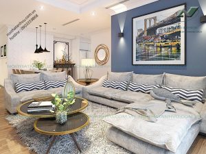Nội thất chung cư 3 phòng ngủ cao cấp - Nội thất Anh Vũ
