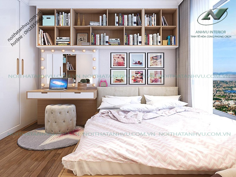 Thiết kế nội thất chung cư 3 phòng ngủ Mr. Hải - Park Hill 10 Nội thất chung cư 3 phòng ngủ cao cấp - Nội thất Anh Vũ