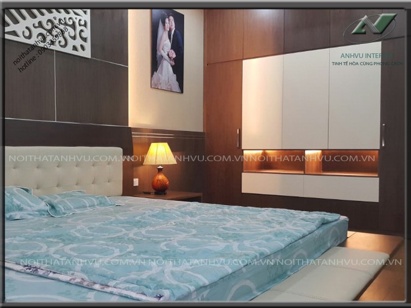 Thi công nội thất chung cư đẹp Mr. Thủy - Hà Đông 9 Nội thất chung cư đẹp - Nội thất Anh Vũ