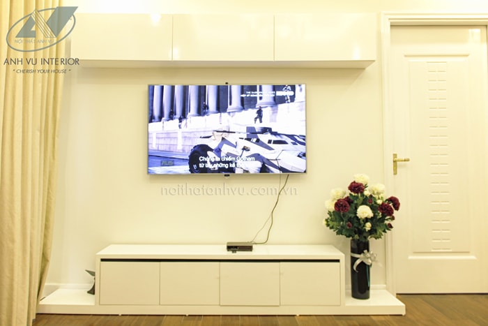 Thi công nội thất chung cư tiện nghi Mr. Chương - Royal City 3 Nội thất chung cư tiện nghi - Nội thất Anh Vũ