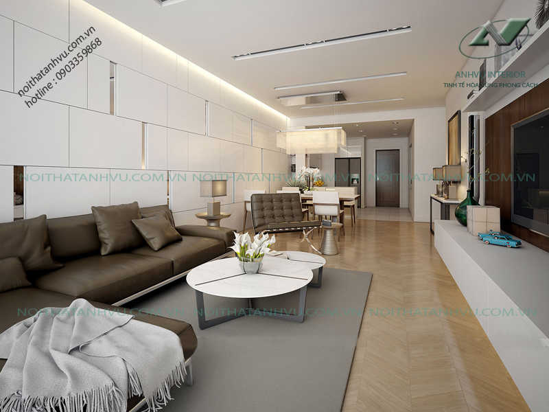 Top 15 bản thiết kế nội thất hiện đại dẫn đầu xu hướng Noi-that-phong-khach-chung-cu-park-hill-3
