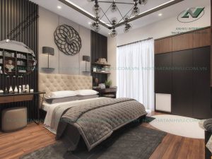 Nội thất phòng ngủ chung cư cao cấp Park Hill - Nội thất Anh Vũ