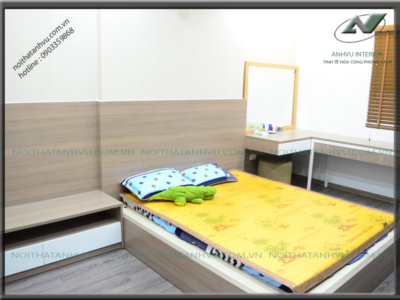 Thi công nội thất căn hộ chung cư đẹp Mr. Kiên - Thạch Bàn 10 Nội thất căn hộ chung cư đẹp - Nội thất Anh Vũ