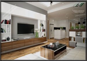 Thiết kế nội thất chung cư cao cấp - Nội thất Anh Vũ