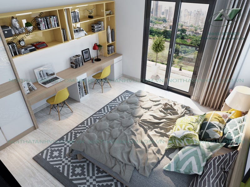 Top 9 thiết kế nội thất phòng ngủ hiện đại đẹp Thiet-ke-noi-that-nha-chung-cu-cao-cap-park-12-6