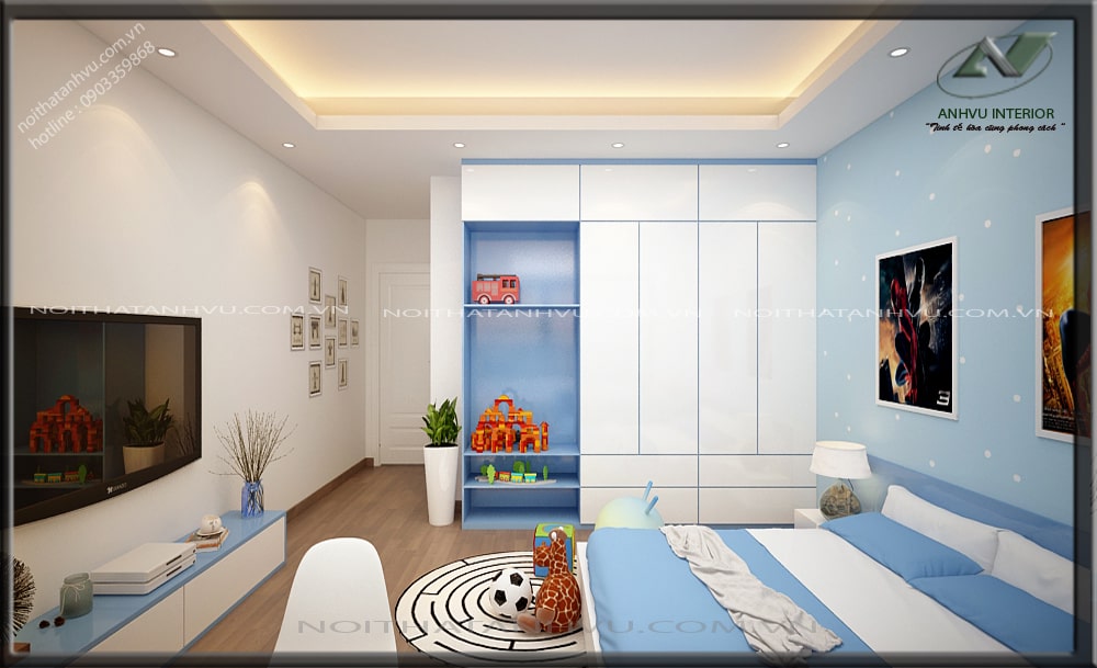 Thiết Kế nội thất nhà đẹp hiện đại Mr. Linh - Tây Đô 9 Thiết kế nội thất nhà đẹp hiện đại - Nội thất Anh Vũ