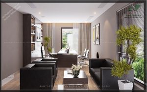 thiết kế nội thất văn phòng cao cấp - Nội thất Anh Vũ