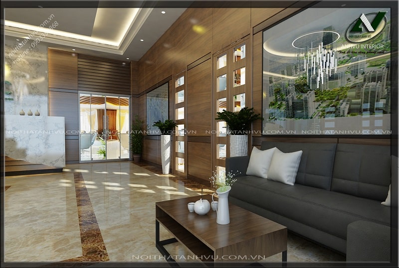 Thiết kế nội thất văn phòng hiện đại công ty ASBC 3 Thiết kế nội thất văn phòng hiện đại - Nội thất Anh Vũ