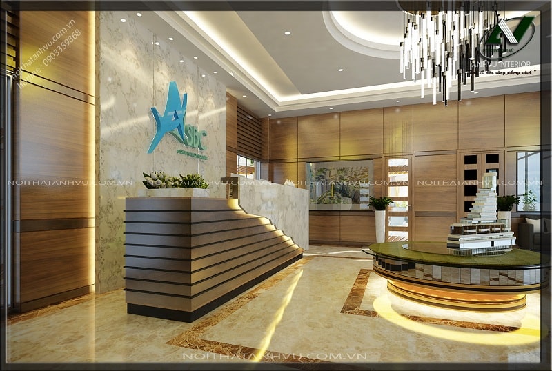 Thiết kế nội thất văn phòng hiện đại công ty ASBC 5 Thiết kế nội thất văn phòng hiện đại - Nội thất Anh Vũ