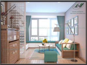 Thiết kế nội thất chung cư sang trọng - Nội thất Anh Vũ