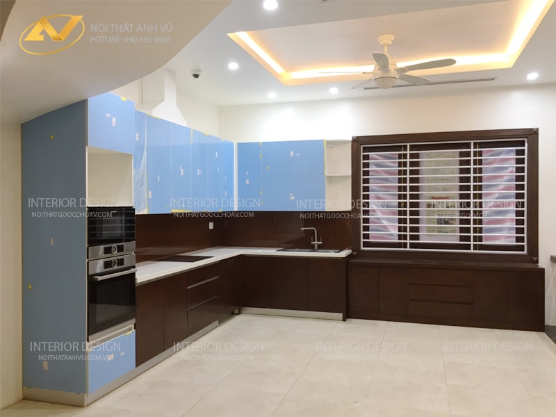 Thiết kế thi công nội thất biệt thự Mr. Thị - Cầu Giấy 6 Thiết kế Thi công nội thất biệt thự cao cấp - Nội thất Anh Vũ