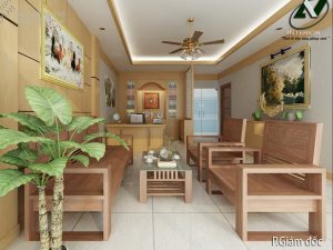 Thiết kế nội thất văn phòng đẹp - Nội thất Anh Vũ