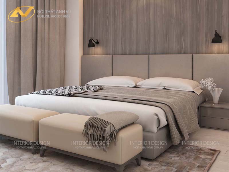Thi công nội thất chung cư hiện đại Mr. Đức - Center Point 7 Thi công nôi thất chung cư Center Point - Nội thất Anh Vũ