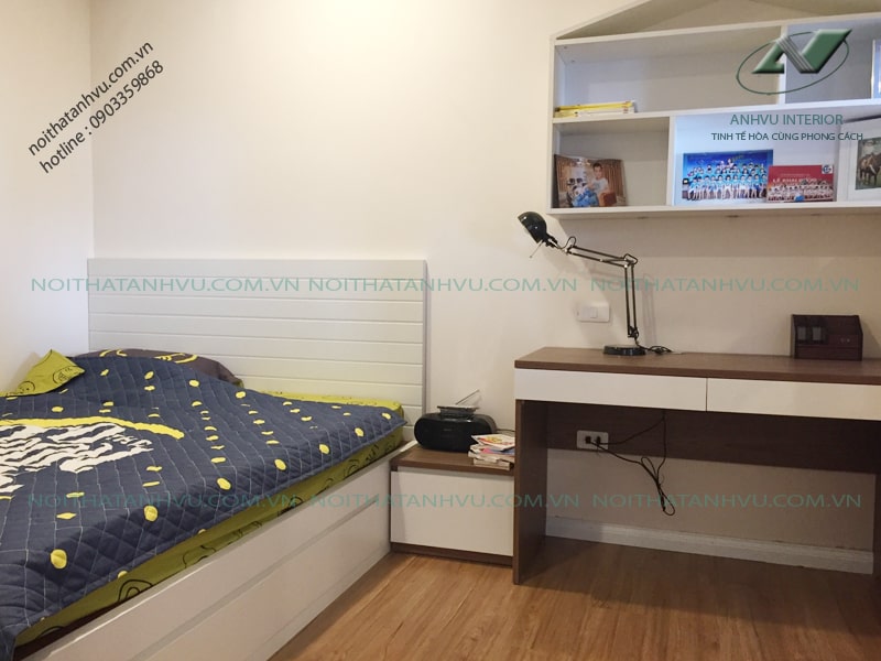 Thi công nội thất chung cư Mipec Long Biên - Nội thất Anh Vũ