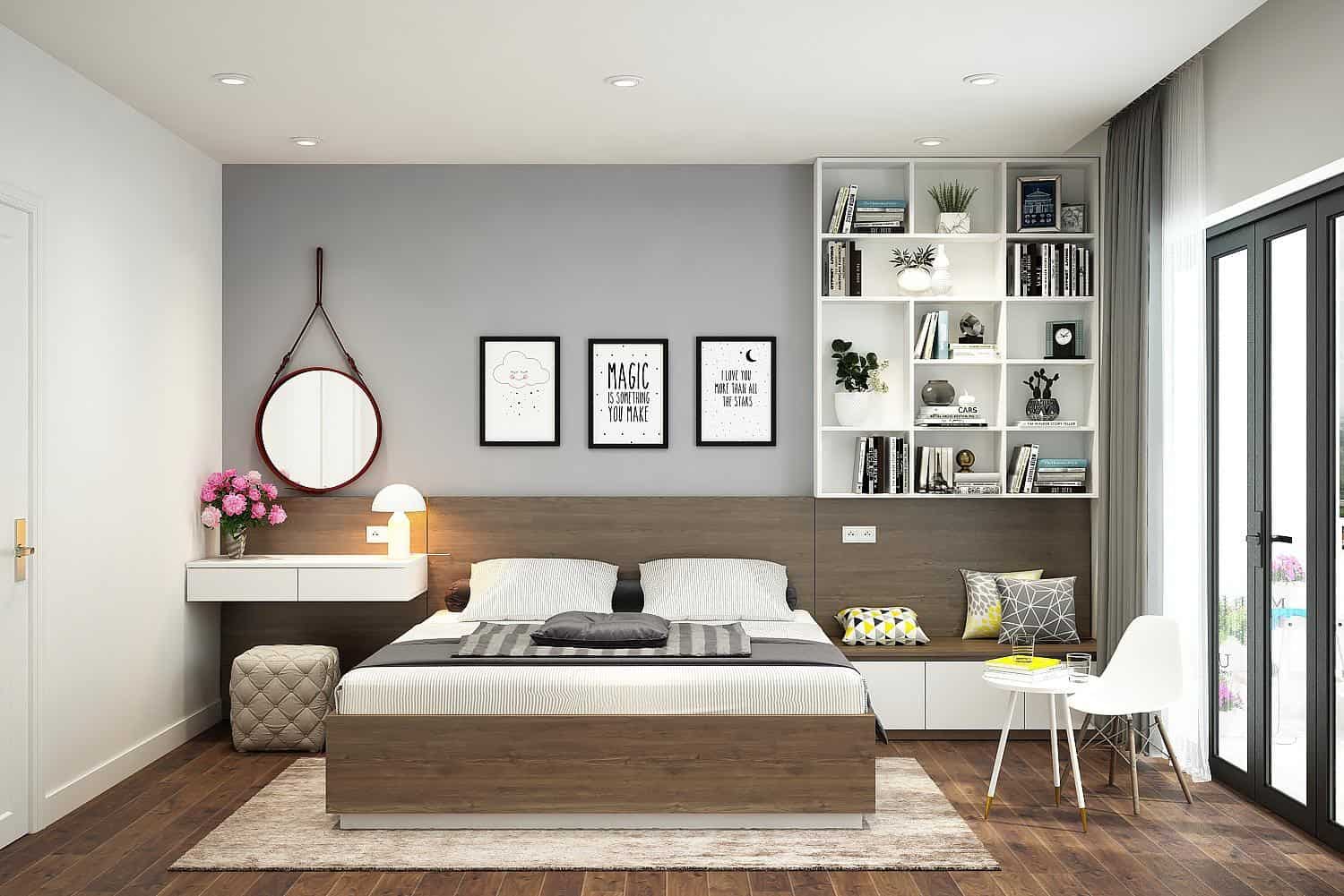 Lưu ý khi đặt cửa phòng ngủ cho hợp với phong thủy nhà Lưu ý khi đặt cửa phòng ngủ cho hợp với phong thủy nhà