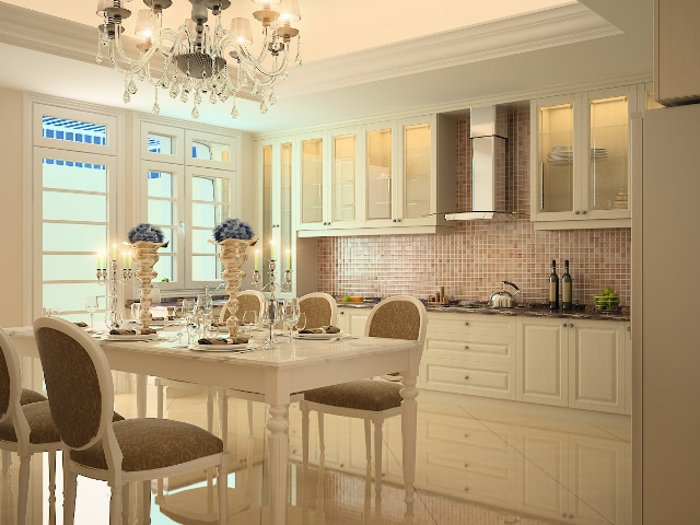 Thiết kế nhà bếp theo phong thủy nhà biệt thự đặt ở hướng Tây Nam Thiết kế nhà bếp theo phong thủy nhà biệt thự đặt ở hướng Tây Nam