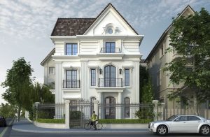 Thiết kế nội thất biệt thự đơn lập hiện đại - Nội thất Anh Vũ