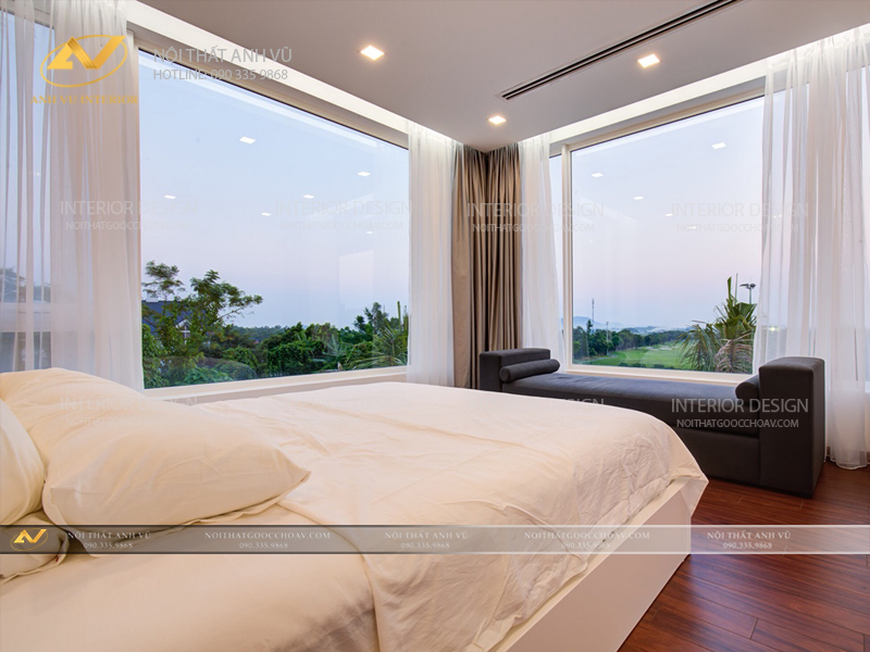 Thi công nội thất biệt thự cao cấp Mr. Hùng - Tam Đảo 6 Thi công nội thất biệt thự cao cấp - Nội thất Anh Vũ