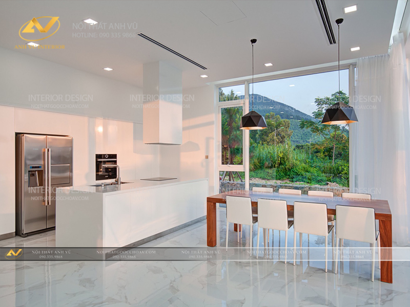 Thi công nội thất biệt thự cao cấp Mr. Hùng - Tam Đảo 4 Thi công nội thất biệt thự cao cấp - Nội thất Anh Vũ