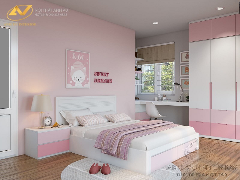 Top 9 thiết kế nội thất phòng ngủ hiện đại đẹp Thiet-ke-noi-that-phong-ngu-cho-be-gai-3