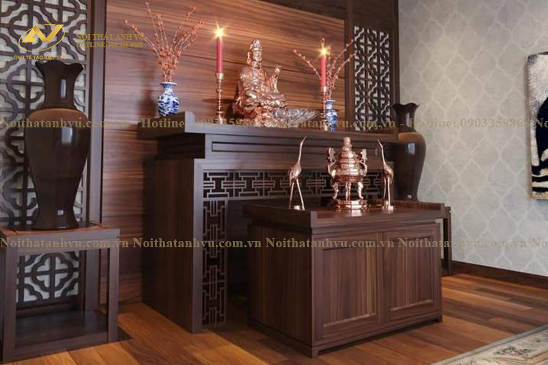Thiết kế nội thất biệt thự gỗ óc chó tại Vinhome Riverside Mr Huy - Nội Thất Anh Vũ