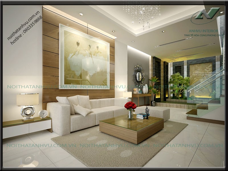 Thiết kế nhà đẹp hiện đại Mr. Hùng - Long Biên 4 Thiết kế nhà đẹp hiện đại - Nội thất Anh Vũ