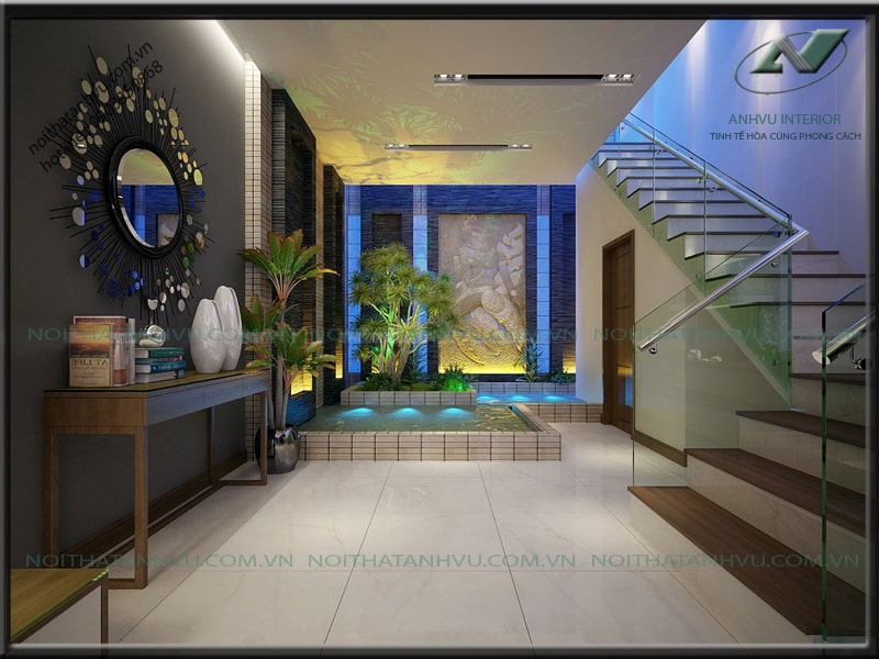 Thiết kế nhà đẹp hiện đại Mr. Hùng - Long Biên 5 Thiết kế nhà đẹp hiện đại - Nội thất Anh Vũ