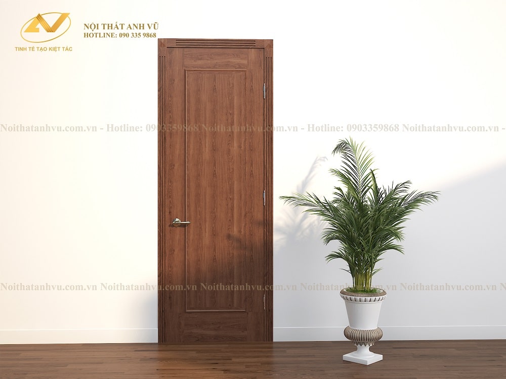 cửa gỗ óc chó cao cấp hàng FAS - Nội thất Anh Vũ