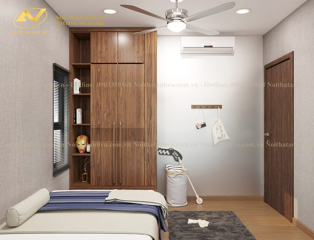 Mẫu thiết kế nội thất chung cư Gamuda - Mr. Phước Noi-that-chung-cu-go-oc-cho-7