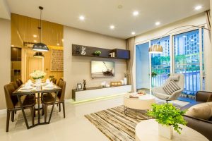 Thiết kế nội thất căn hộ 60m2 - nội thất Anh Vũ