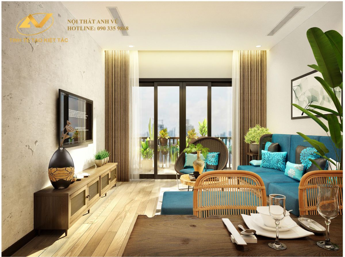 Thiết kế nội thất chung cư Luxury Park View - Nội thất Phú Minh