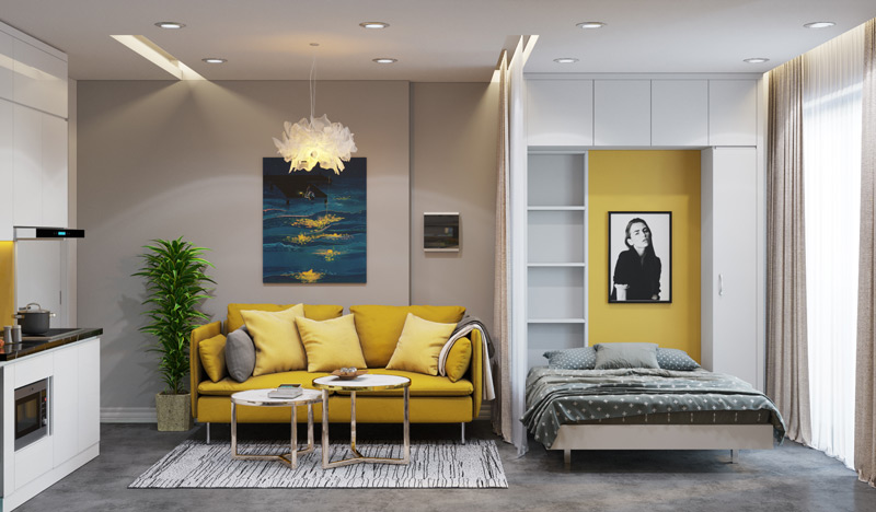 Thiết kế nội thất chung cư - Nội thất Anh Vũ