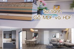 So sánh gỗ MDF và HDF