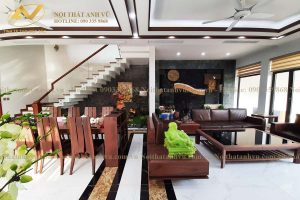 Thi công nội thất nhà phố tại ninh bình - Nội thất Anh Vũ