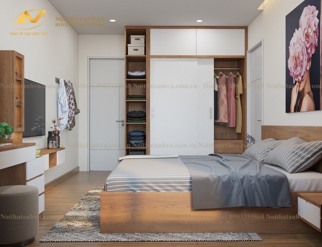 Thiết kế nội thất chung cư HomeLand 3 phòng ngủ - Mr Trung Noi-that-chung-cu-homeland-9-1024x788
