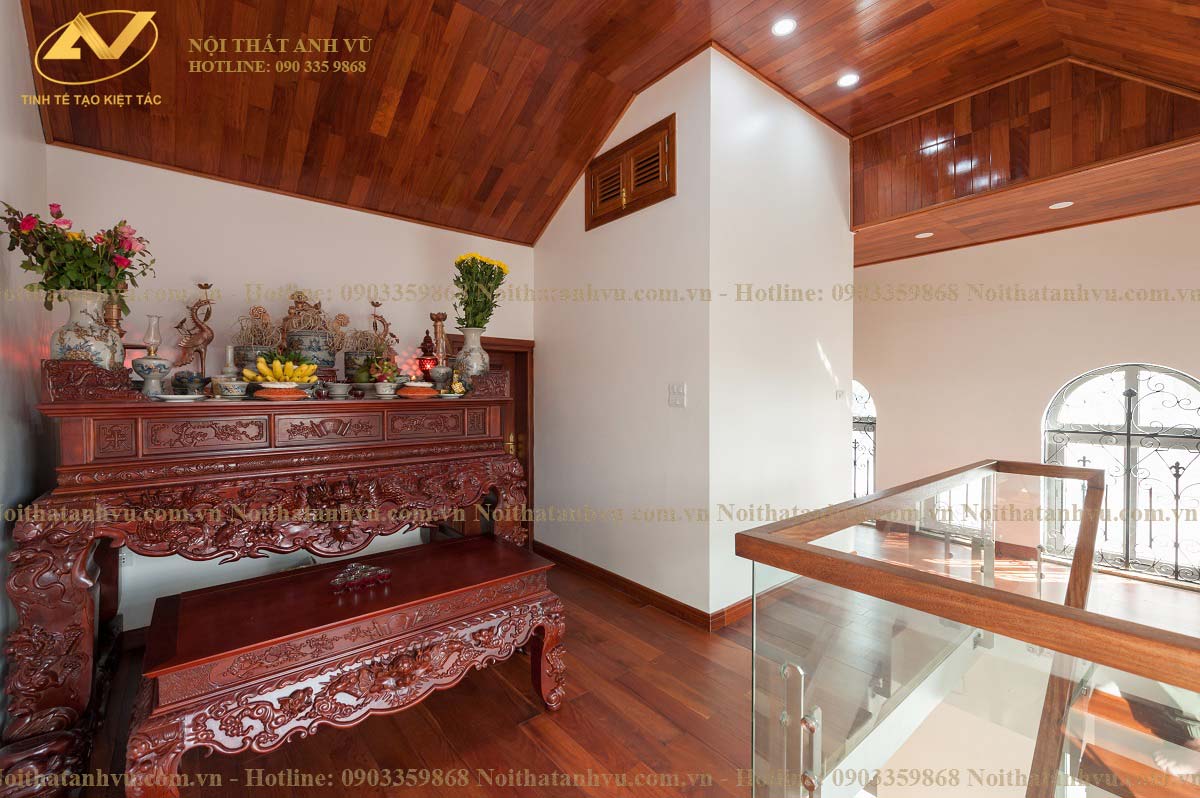 Thi công nội thất biệt thự đẹp hiện đại Mr. Thiệp - Vinhome 17 Thi công nội thất biệt thự đẹp hiện đại - Nội thất Anh Vũ