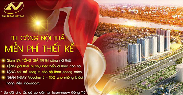 Thiết kế nội thất chung cư Eurowindow River Park Đông Trù - Nội thất Anh Vũ