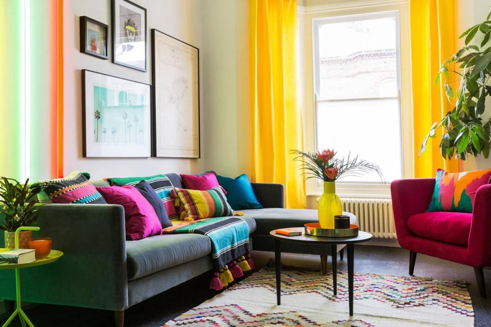 Sở hữu nhà đẹp với phong cách thiết kế nội thất Colour Block Phong-bep-color-block