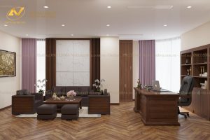 Thiết kế nội thất văn phòng thành ủy Hà Nội - Nội thất Anh Vũ