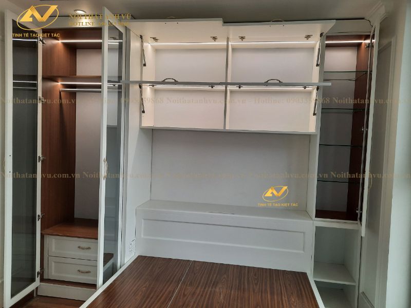 Cải tạo thi công nội thất căn hộ chung cư anh Hưng 6