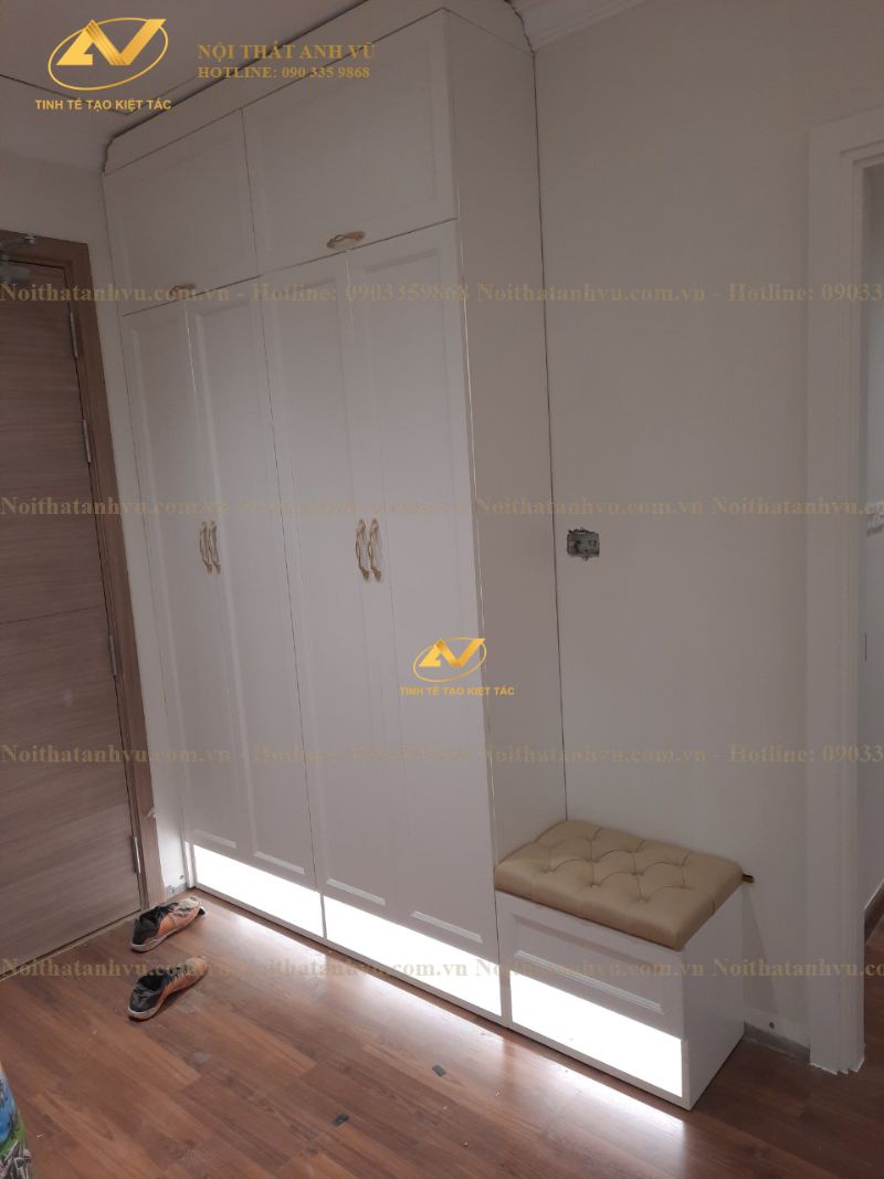 Cải tạo thi công nội thất căn hộ chung cư anh Hưng 7