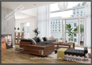sofa phòng khách chữ L