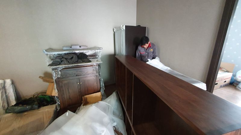 Thi công cải tạo nội thất chung cư nhà anh Phước 2