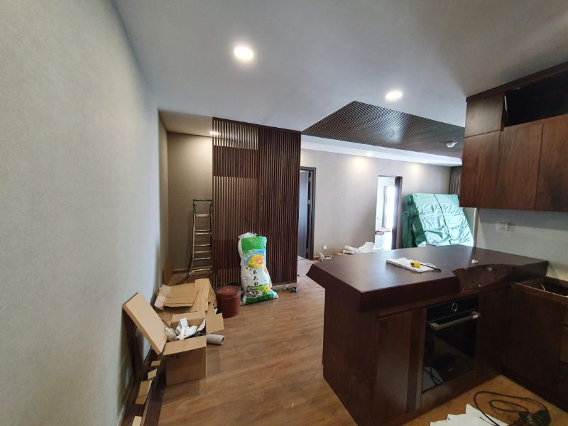 Thi công cải tạo nội thất chung cư nhà anh Phước 6