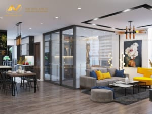 thiết kế nội thất chung cư Mrs Thủy Ciputra 1