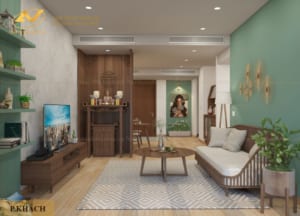 Thiết kế nội thất chung cư Mrs Vân - Sun Grand City Ancora 6