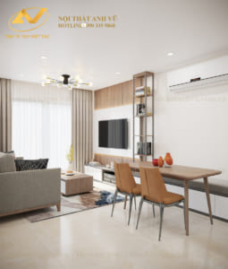 Thiết kế nội thất chung cư Mrs Lê 3