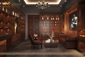Thiết kế nội thất showroom Cigar Hà Giang 4